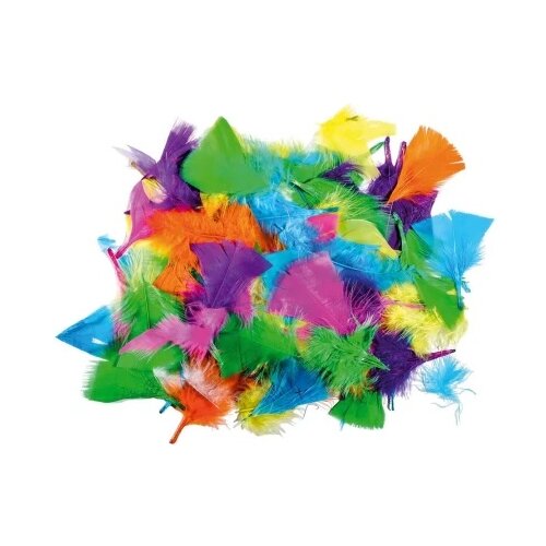 Junior crafty deco kraft dekoracija pera miks 24k ( 137490 ) Cene