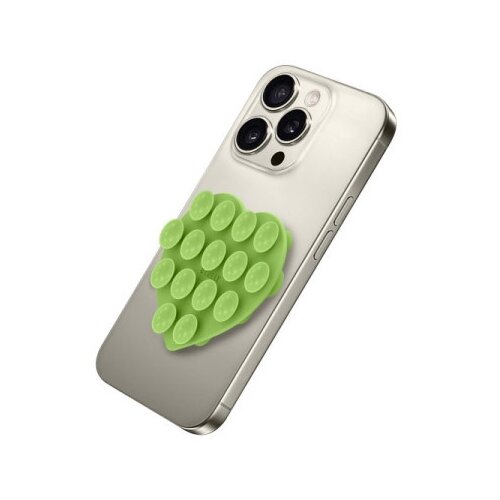 Celly silikonski držač za telefon u obliku srca u ZELENOJ boji ( FIXHEARTGN ) Cene