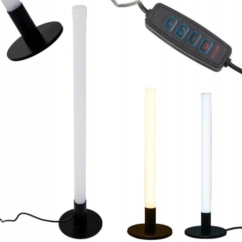 VERKGROUP LED vertikalna namizna svetilka 3 barve svetlobe USB 40cm črna, (5000234136) Cene