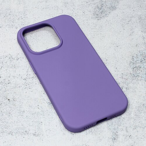Teracell Torbica Nano Silikon za iPhone 14 Pro 6.1 ljubicasta Slike