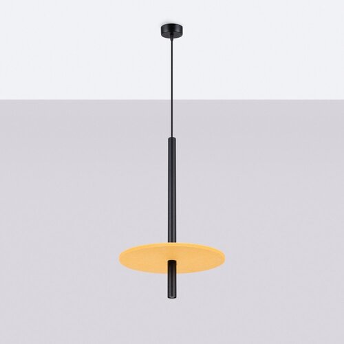 Sollux Žuta /bež metalna viseća svjetiljka &amp;oslash; 30 cm Rilu &amp;ndash; Slike