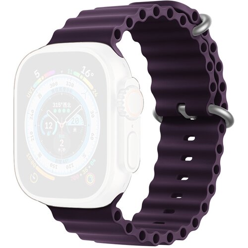 Moye Smart Watch Ocean Strap 44/45/49mm Elderberry Slike