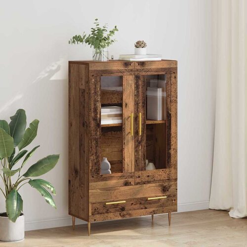  Highboard s ladicama Staro drvo 69,5 x 31 x 115 cm Cene