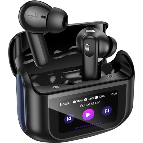 Oem Hoko, Brezžične slu&scaron;alke Bluetooth 5.4 ANC / ENC, polnilna torbica z LED zaslonom na dotik, Črna, (5000228726) Cene