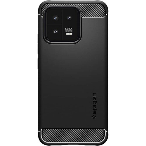 Spigen RUGGED ARMOR MASKA ZA XIAOMI 13 MAT CRNA Slike