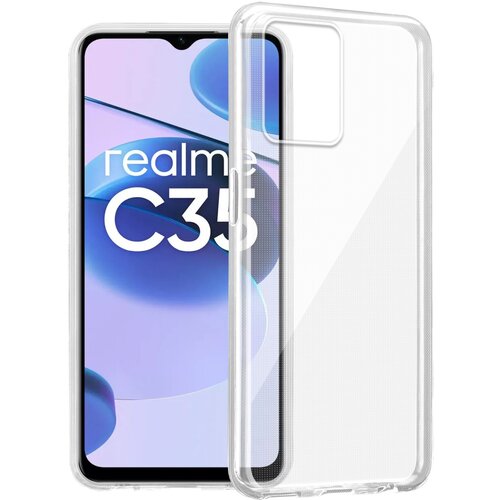 Cadorabo Case, združljiv z Realme v popolnoma prozorni - za&scaron;čitni pokrov, narejen iz fleksibilnega silikona TPU, (20694387) Cene