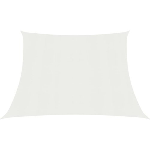 vidaXL Jedro za za&scaron;titu od sunca 160 g/m&sup2; bijelo 4/5 x 4 m HDPE Cijene