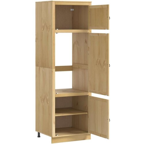  Cabinet s policom Med 60 x 32 x 40 cm Čvrsto borovo drvo Slike
