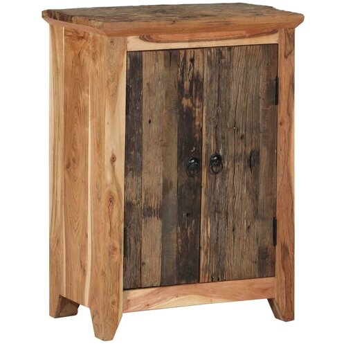  The Living Store Komoda 55x33x75 cm trden akacijev les in predelan les - Komoda, (21502345) Slike