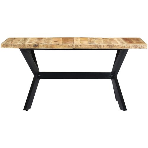 Maison Chic Jedilna miza - Kuhinjska miza - Jedilni stol 160x80x75 cm trden robusten mangov les, (21715082) Slike