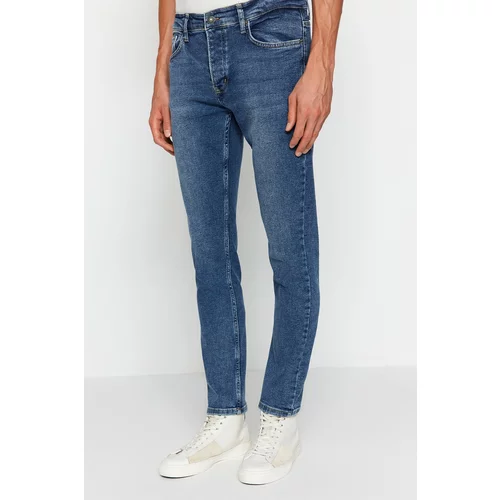 Trendyol Men's Navy Blue Skinny Fit Jeans Jeans Trousers