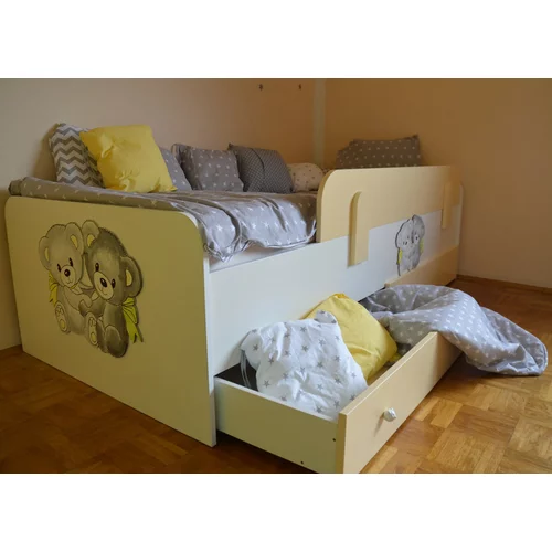  otroška postelja medvedek 3-Bež