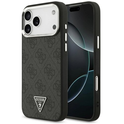 Guess Ohišje za telefon 4G Triangle Logo MagSafe za iPhone 17 Pro Max Black/Silver, (5000540548) Cene