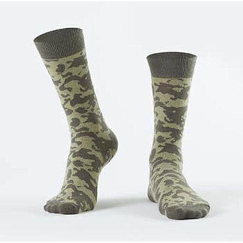 Fasardi Khaki camo men's socks Slike