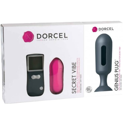 Dorcel Secret Vibe - radijski vibracijski set za jajca (2 kosa) Slike