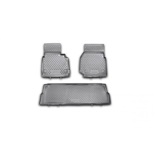 Element Tipske gumene patosnice Land Rover Defender 110 5D (2007+), 3 komada, Sive Cene