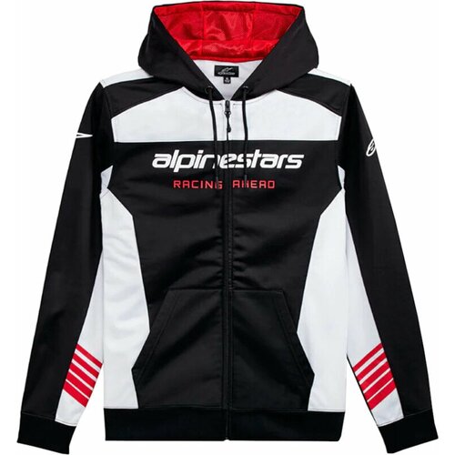 Alpinestars Session LXE Fleece Black/White XL Hoodica Slike