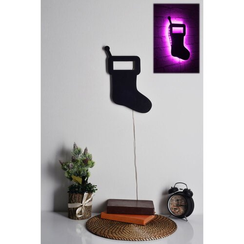 Wallity Zidna LED dekoracija Socks 2, 19 x 35 cm, 20.16 W, Roze Cene