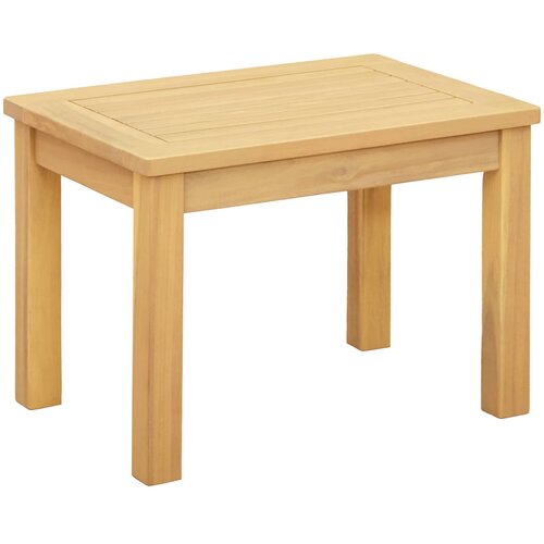  Kava Stol Svijetla akacija 50 x 35 x 36 cm Čvrsto drvo akacije Slike
