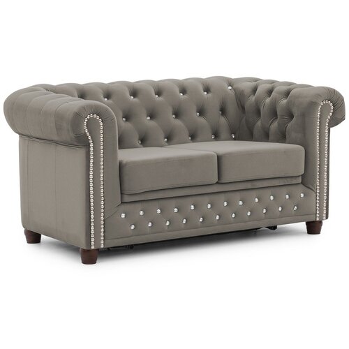 Ropez Siva bar&scaron;unasti sklopiva sofa 148 cm York Blik &ndash; Cijene