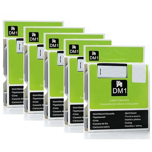PUTTY Traka za Dymo DM1 43610 6mm x 7m crna/providno Cene
