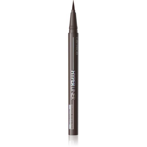 Catrice Hyper Liner Brush Eyeliner dolgoobstojno vodoodporno črtalo za oči odtenek 020 Dark Mocca 0.52 ml Slike