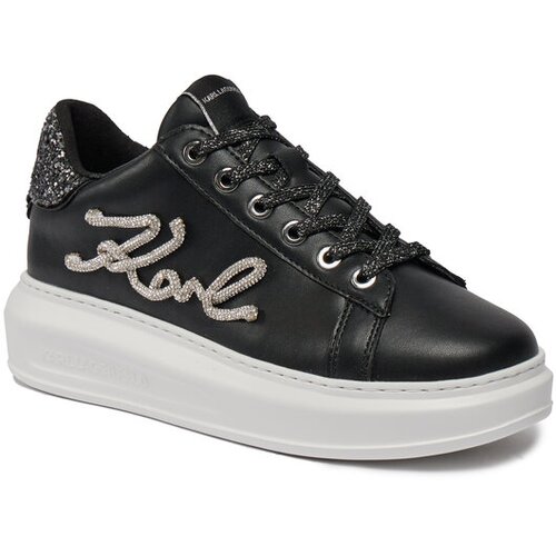 Karl Lagerfeld KAPRI Signia Rhinestone Lo Crna Slike