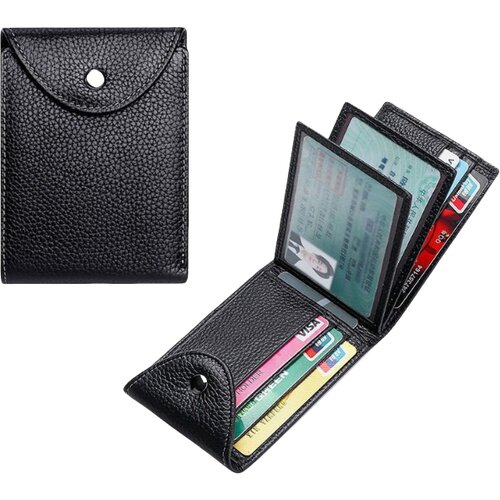 INF Večfunkcijska denarnica za kartice z blokiranjem RFID Black, (21730115) Cene