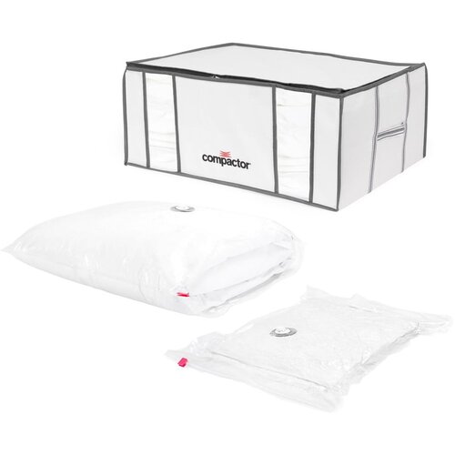 Compactor set od 2 vakuumske kutije za odjeću Signature Slike