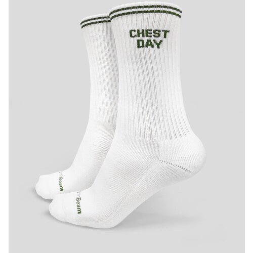 GymBeam Čarape GymRat 3Pack White Slike