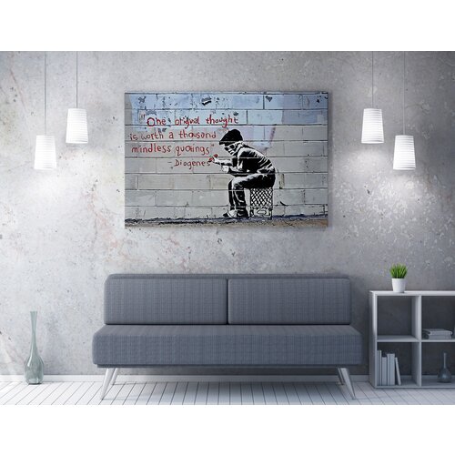 Wallity WY03 (50 x 70) Multicolor Decorative Canvas Painting Cene