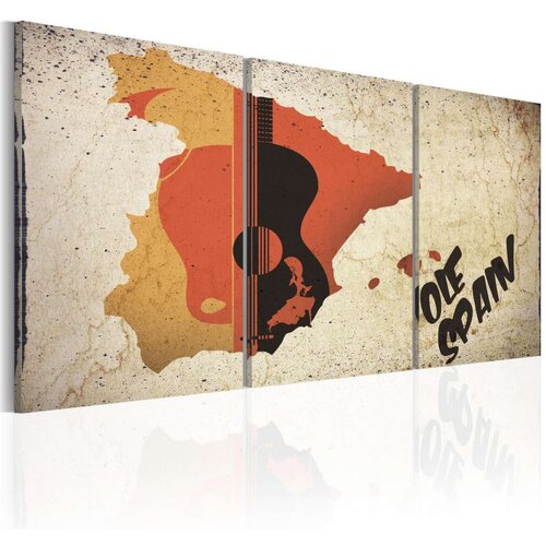  Slika - Spain: guitar and flamenco 120x60 Cene