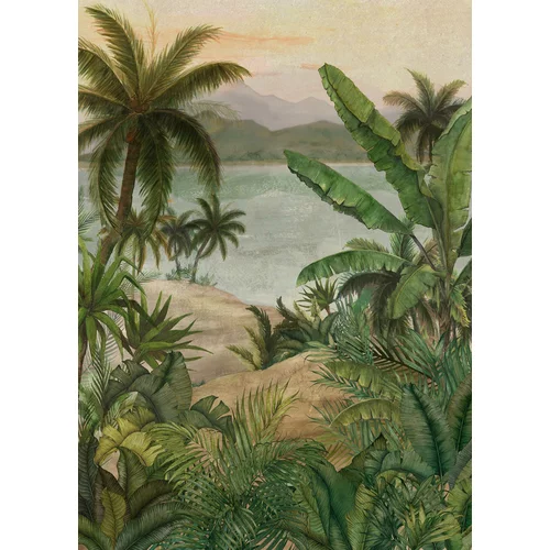 Decoprint Wallcoverings Mural Tapeta Blooming Tropical Morning (2 boje)