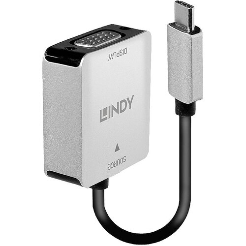 Lindy USB-C&reg;\, VGA pretvornik [1x mo&scaron;ki konektor USB-C&reg; - 1x ženski konektor VGA], (20428735) Cene