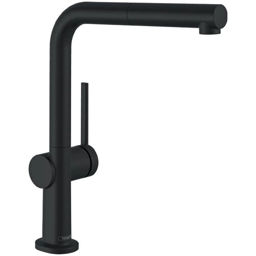 Hansgrohe talis M54 270 slavina za sudoperu sa izvlačnim tušem crna mat 72808670 Cene