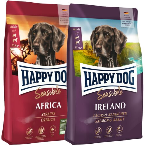  Mije&scaron;ano pakiranje: Happy Dog Supreme 2 x 12,5 kg - Mix: Africa, Ireland Cijene