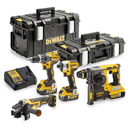 Dewalt DCK422P3 aku set 4 alata 18V xr bez četkica (DCD796 + DCF887 + DCH273 + DCG405) 3x5.0Ah Cene