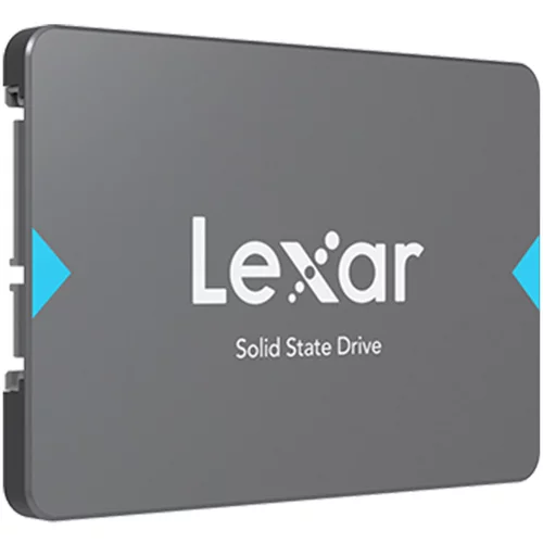 SSD Lexar® 480GB NQ100 2.5” SATA (6Gb/s) Solid-State Drive, up to 560MB/s Read and 480 MB/s write LX1LNQ100X480GRNNNG
