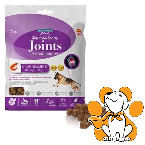 Mediterranean_Natural Funcional Joints 150g, Poslastice Za Jačanje Zglobova Slike