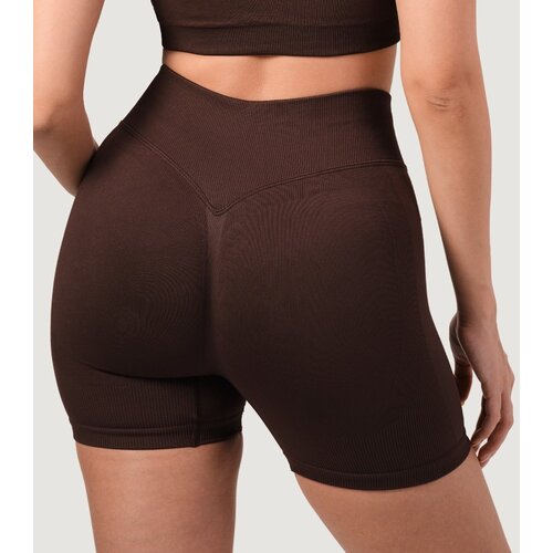GymBeam Women&amp;lsquo;s NEO Seamless Shorts Mocha XS Slike