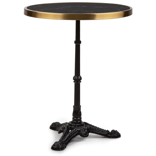 Blumfeldt Patras Lux, bistro miza s podnožjem na treh nogah, marmornata miza, Ø: 57,5 cm, višina: 72 cm Cene