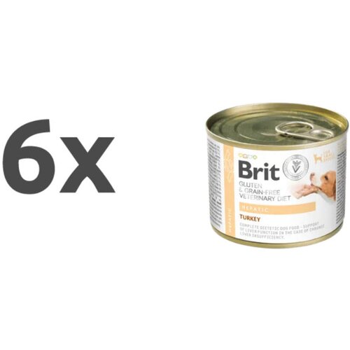 Brit veterinary diet Brit GF Veterinarska dieta za pse Hepatic, 200g 6 x 200 g Cene