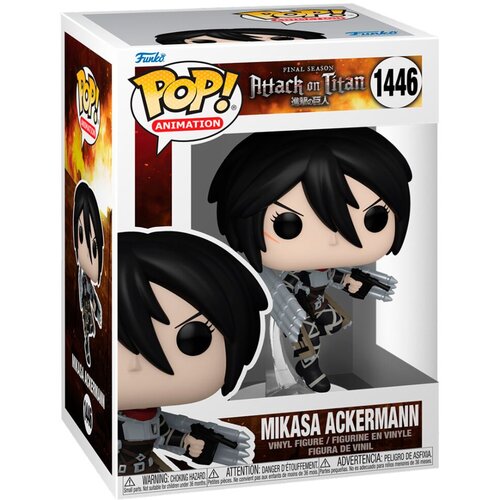 Funko bobble figure anime - attack on titan pop! - mikasa ackermann Cene