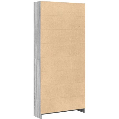  Regal za knjige boja hrasta 80x24x176 cm konstruirano drvo Slike