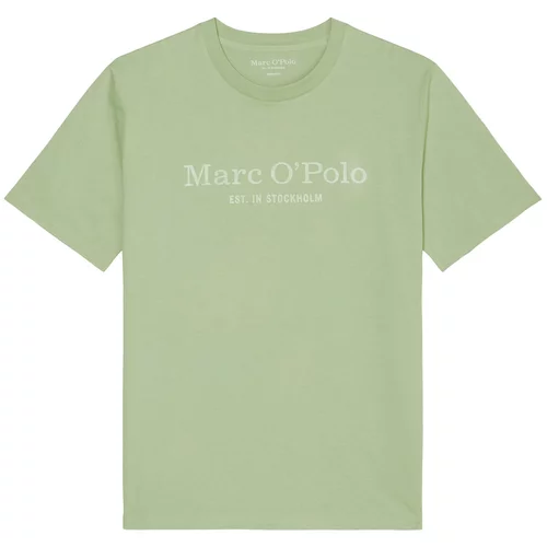 Marc O'Polo Majica pastelno zelena / bijela