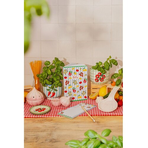 Sass &amp;amp; Belle Keramička ručno oslikana ukrasna tegla za cvijeće &amp;oslash; 12 cm Chilli &amp;ndash; Slike