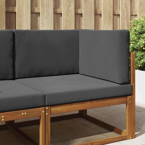  Jastuk za vanjsku sofU 3 pcs Antracit Poliester - Antracit 80 x 80 cm 1x sjedalo +1x naslon +1x bočna strana (3D bez bartaga) Cijene