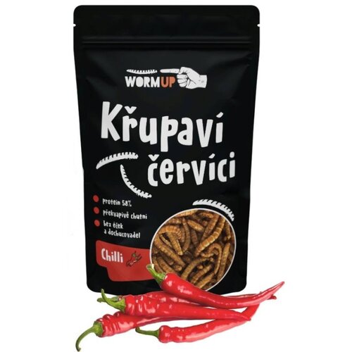 WormUp Hrskavi crvići s čilijem 80 g Cijene