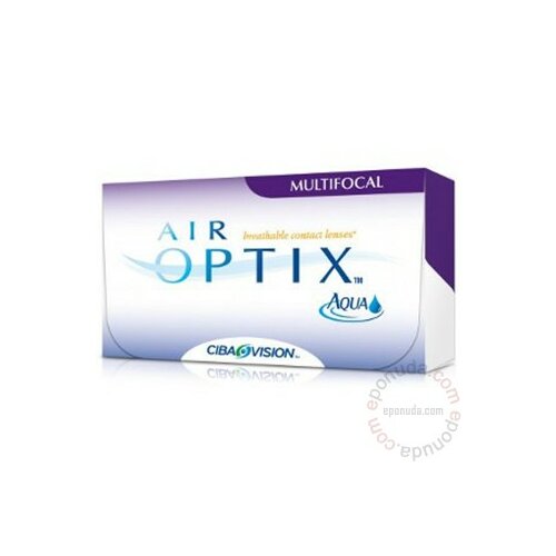 Ciba Vision Air Optix Aqua Multifocal (3 kom) mesečna sočiva Slike