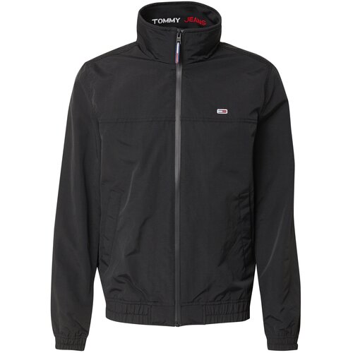 Tommy Jeans Prehodna jakna &amp;#039;ESSENTIAL&amp;#039; črna Slike